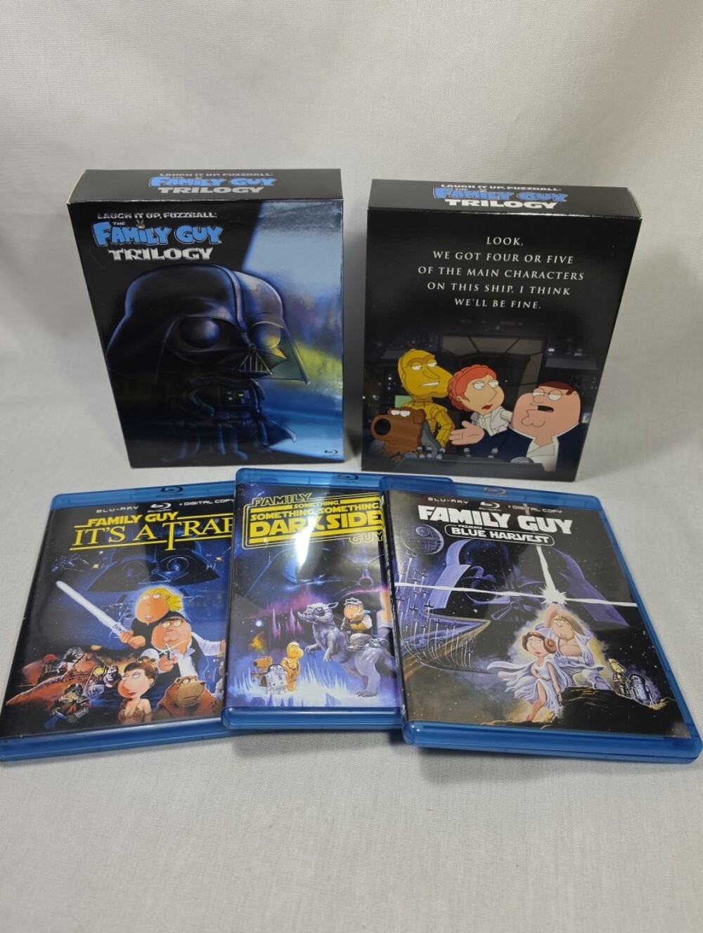 Laugh It Up, Fuzzball! The Family Guy Star Wars Trilogy (Blu-ray)